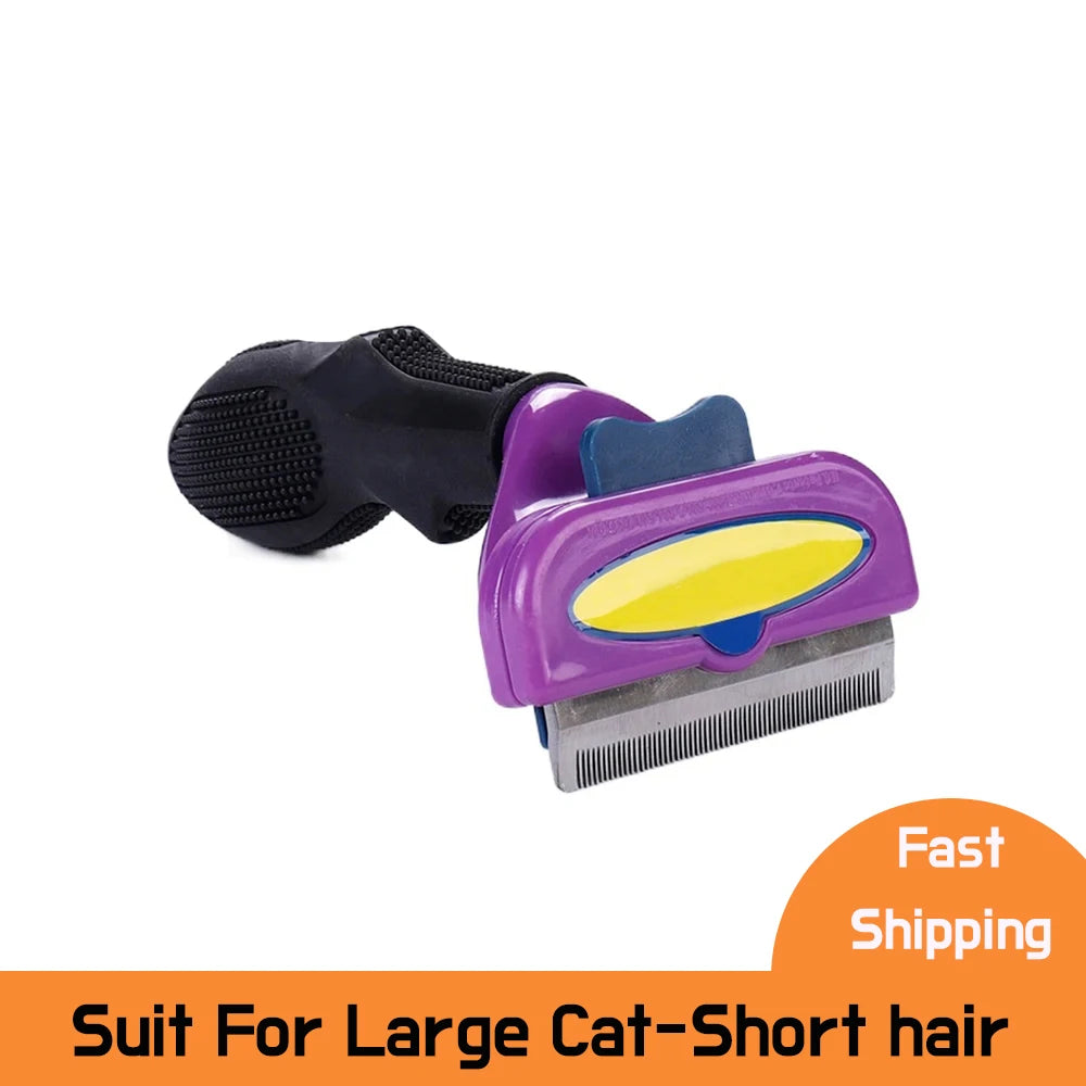 Cat Hair Removal Comb Cat Brush Dog Comb Cat Hair Massage Comb Cat Hair Remover Cleaning Grooming Pet Grooming Brush Cats Combs