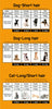 Cat Hair Removal Comb Cat Brush Dog Comb Cat Hair Massage Comb Cat Hair Remover Cleaning Grooming Pet Grooming Brush Cats Combs