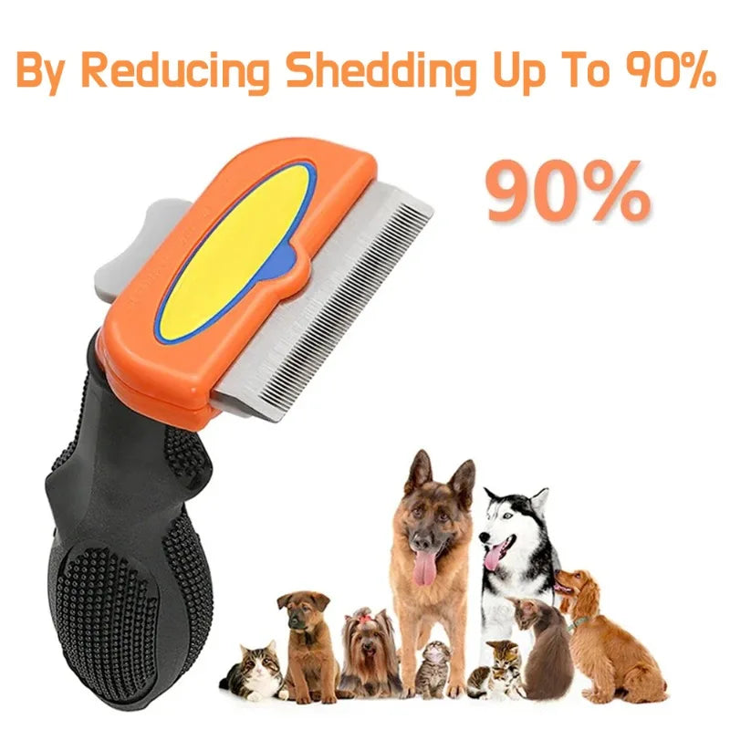 Cat Hair Removal Comb Cat Brush Dog Comb Cat Hair Massage Comb Cat Hair Remover Cleaning Grooming Pet Grooming Brush Cats Combs