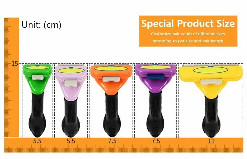 Cat Hair Removal Comb Cat Brush Dog Comb Cat Hair Massage Comb Cat Hair Remover Cleaning Grooming Pet Grooming Brush Cats Combs